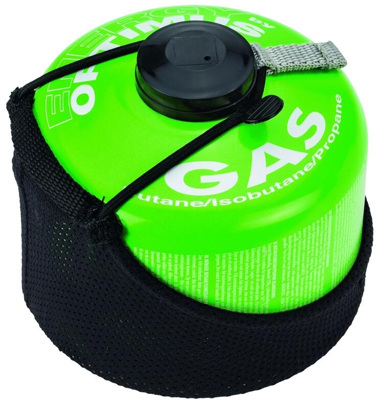 Gasskoker Crux 3000 W sammenleggbar 83 g nærbilde sammenlagt