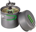 Gasskoker Crux Weekend kokesystem 372 g 0,95 l 3000W forfra