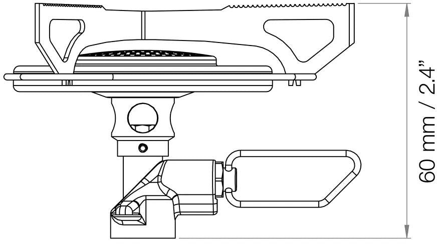 Gasskoker Essential Trail 112 g 2500 W kompakt - Primus