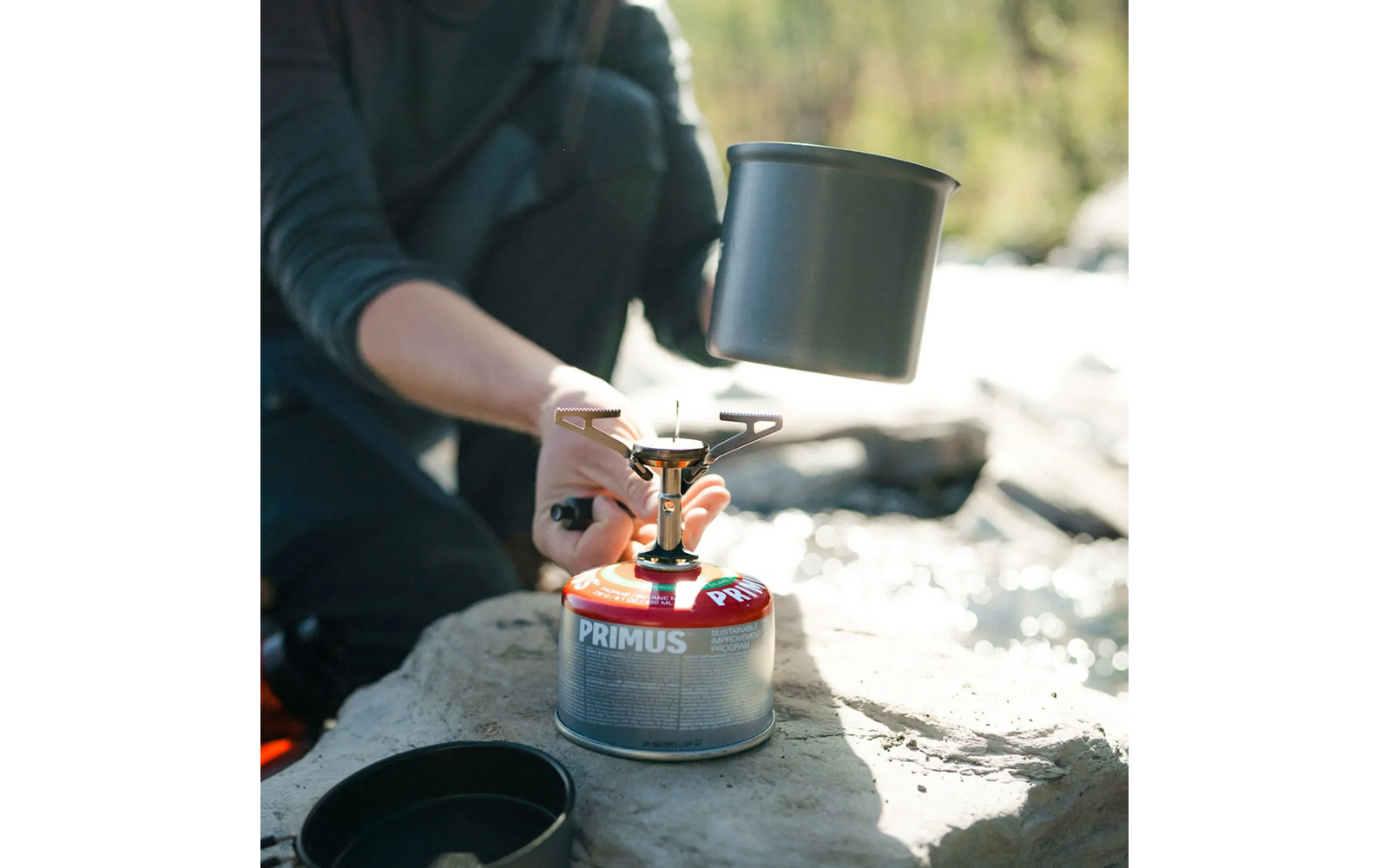 Gasskoker Express Stove 2600 W sammenleggbar bakside