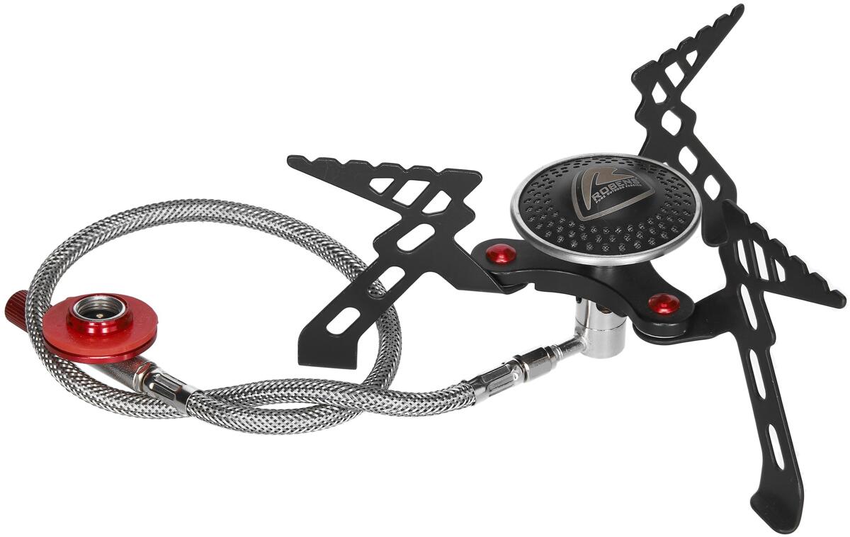 Gasskoker Fire Beetle 12,8x7 cm rustfritt stål forfra