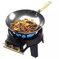Gasskoker Hot Wok sett med wokpanne 7 kW 1-bluss fra TGO for utendørs matlaging