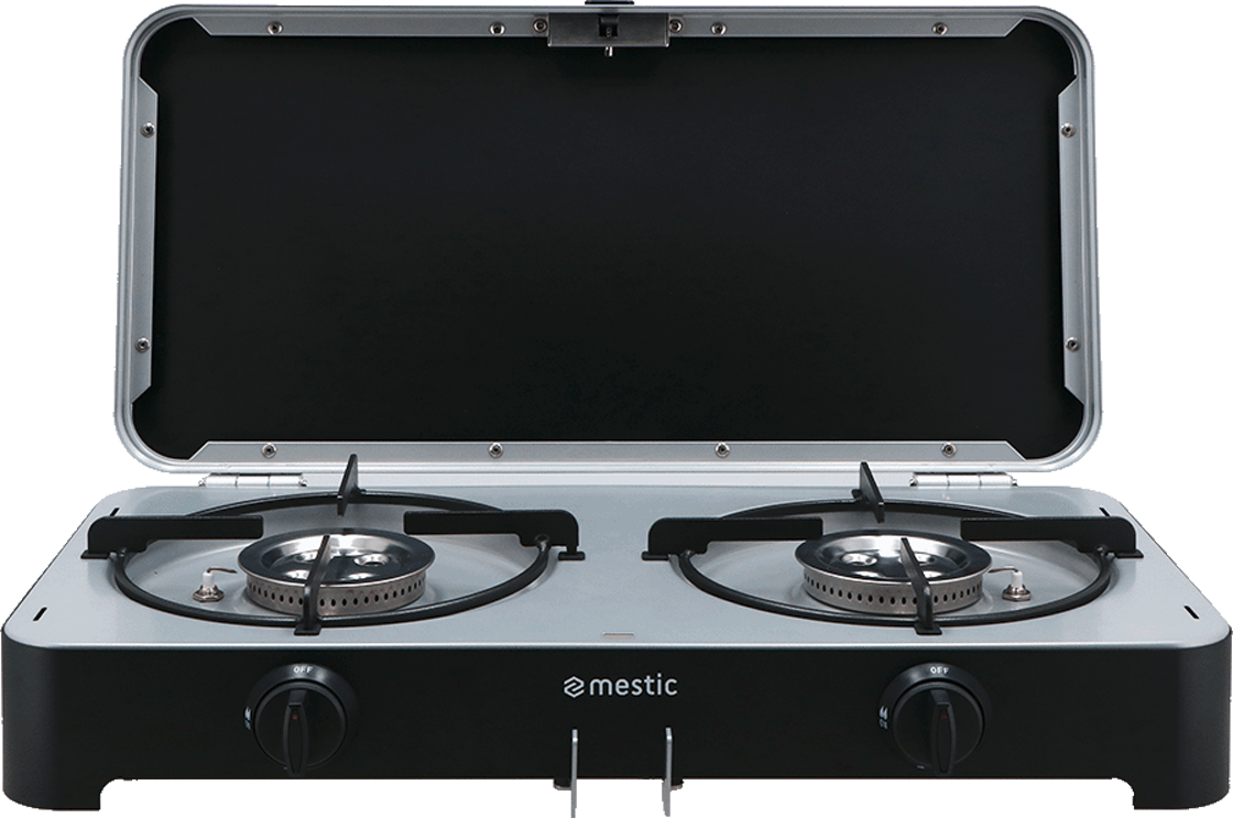 Gasskoker MGCP 1200 2-bluss 30 mbar 5,3 kg forfra