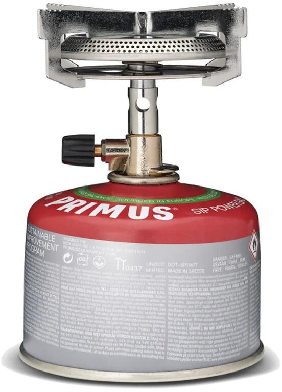 Bakside av Gasskoker Mimer Stove 2800 W rustfritt stål