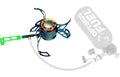 Gasskoker Nova multifuel 0,5 kg 1 flamme - Optimus forfra