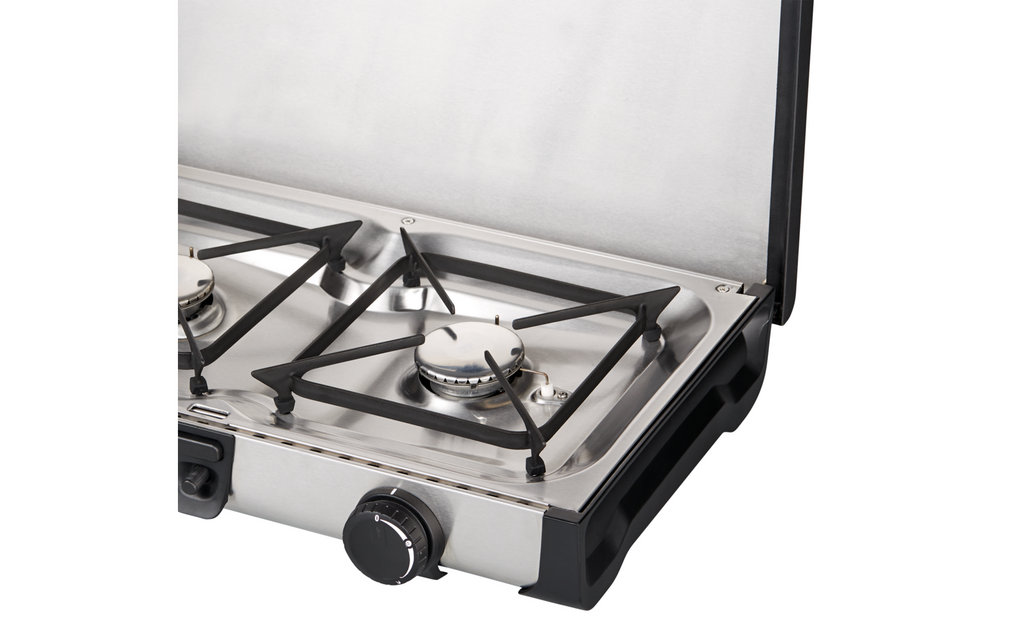 Gasskoker Ryda 2Z G 2-bluss 2x2,3 kW sett fra siden