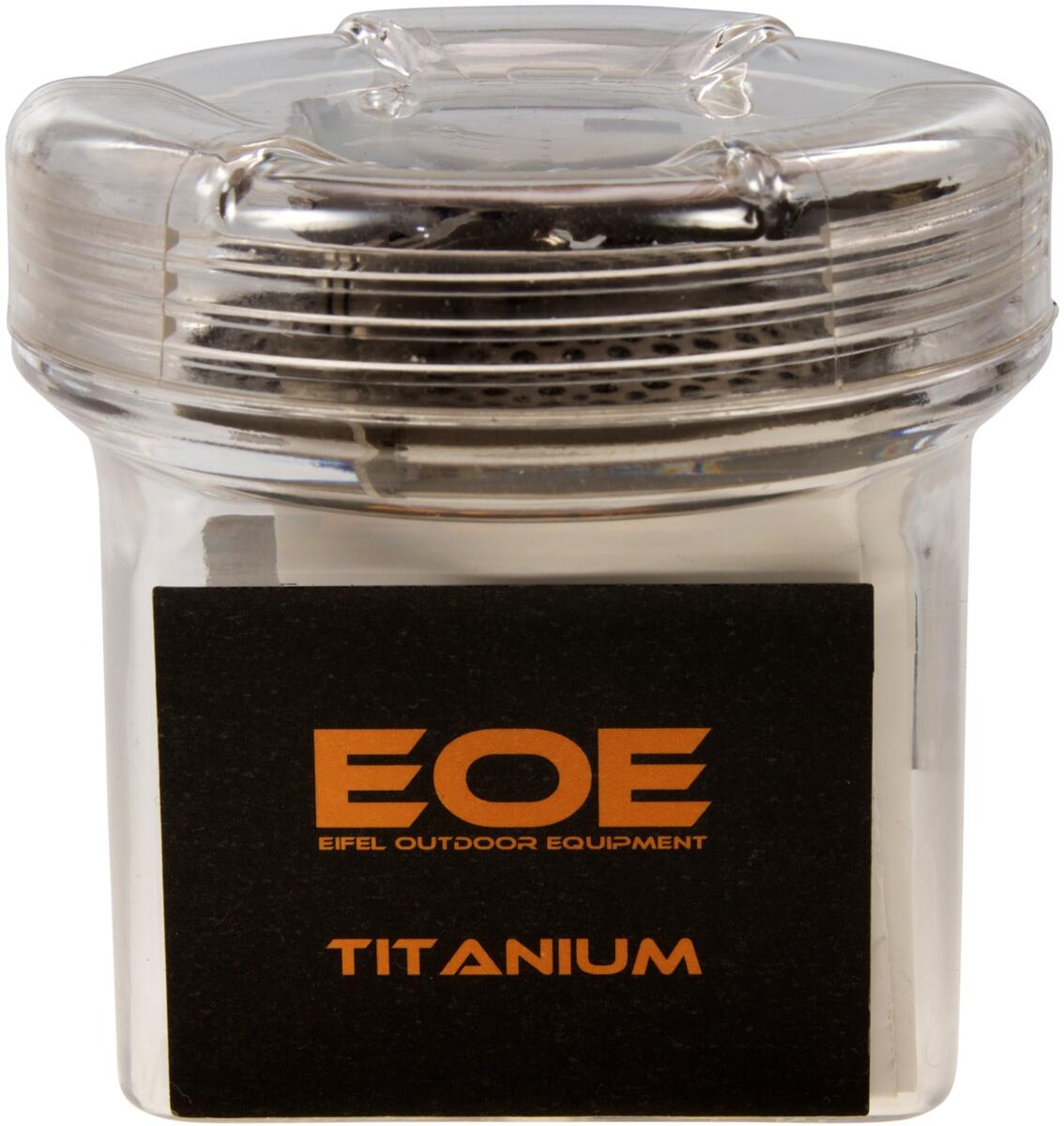Nærbilde av Gasskoker Titanium i titan/aluminium