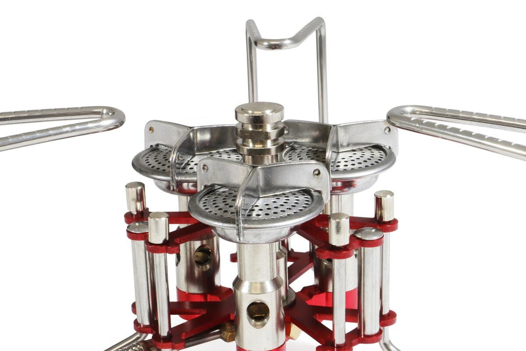 Gasskoker Triple Power 5800W, 355 g, Ø 9 cm sett bakfra