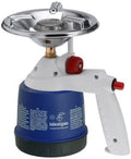 Gasskoker Vulcan 3000 1-bluss 1,3 kW med piezotenning forfra