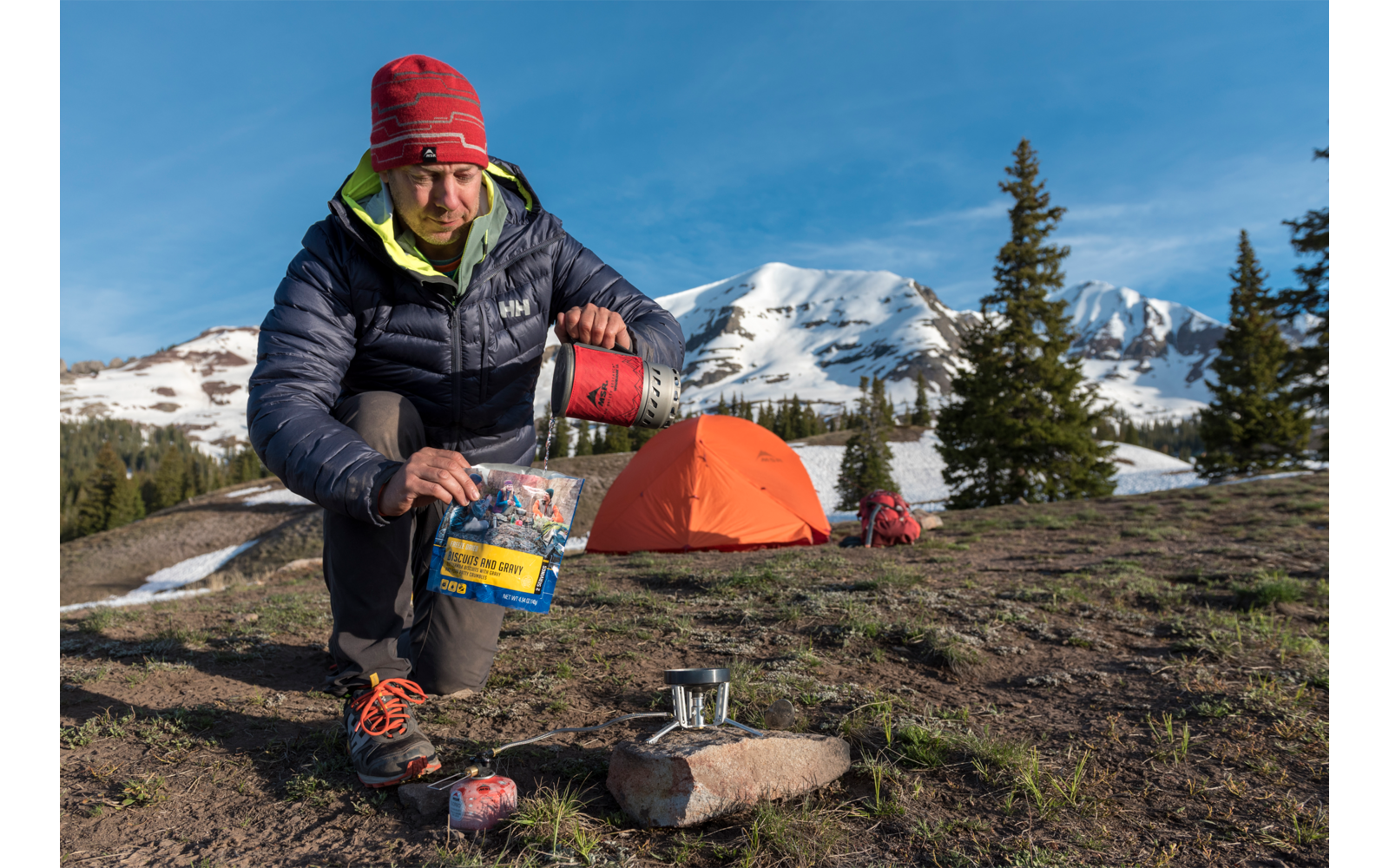Gasskoker WindBurner Personal Stove System 1 liter rød - MSR