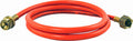 Gasslange 150 cm for Portable Buddy gassvarmeovn Mr Heater rød