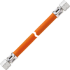 Gasslange mellotrykk 40 cm G1/4 overfalsmutter PS 10 bar - GOK nærbilde