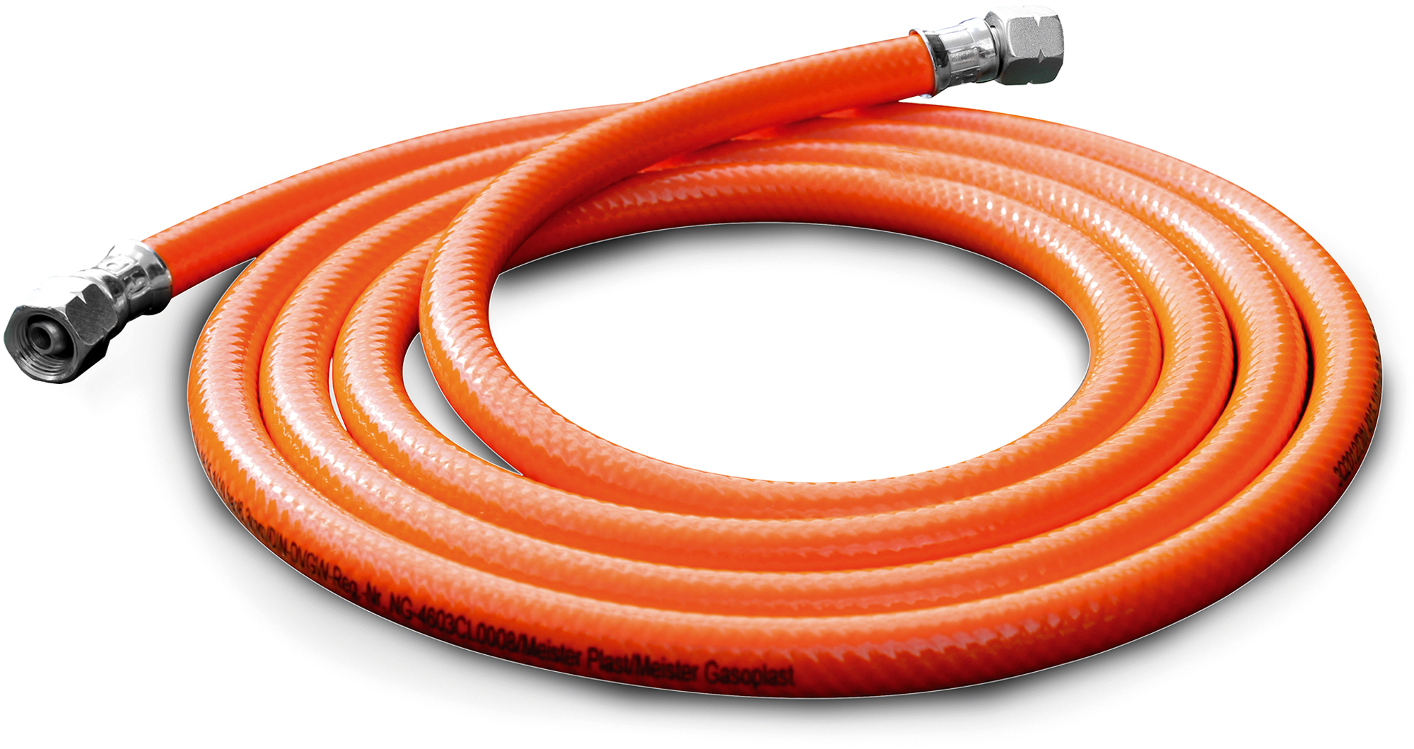 Gasslange 80 cm G 1/4" LH vinterfest til −30 °C fra Enders, forfra