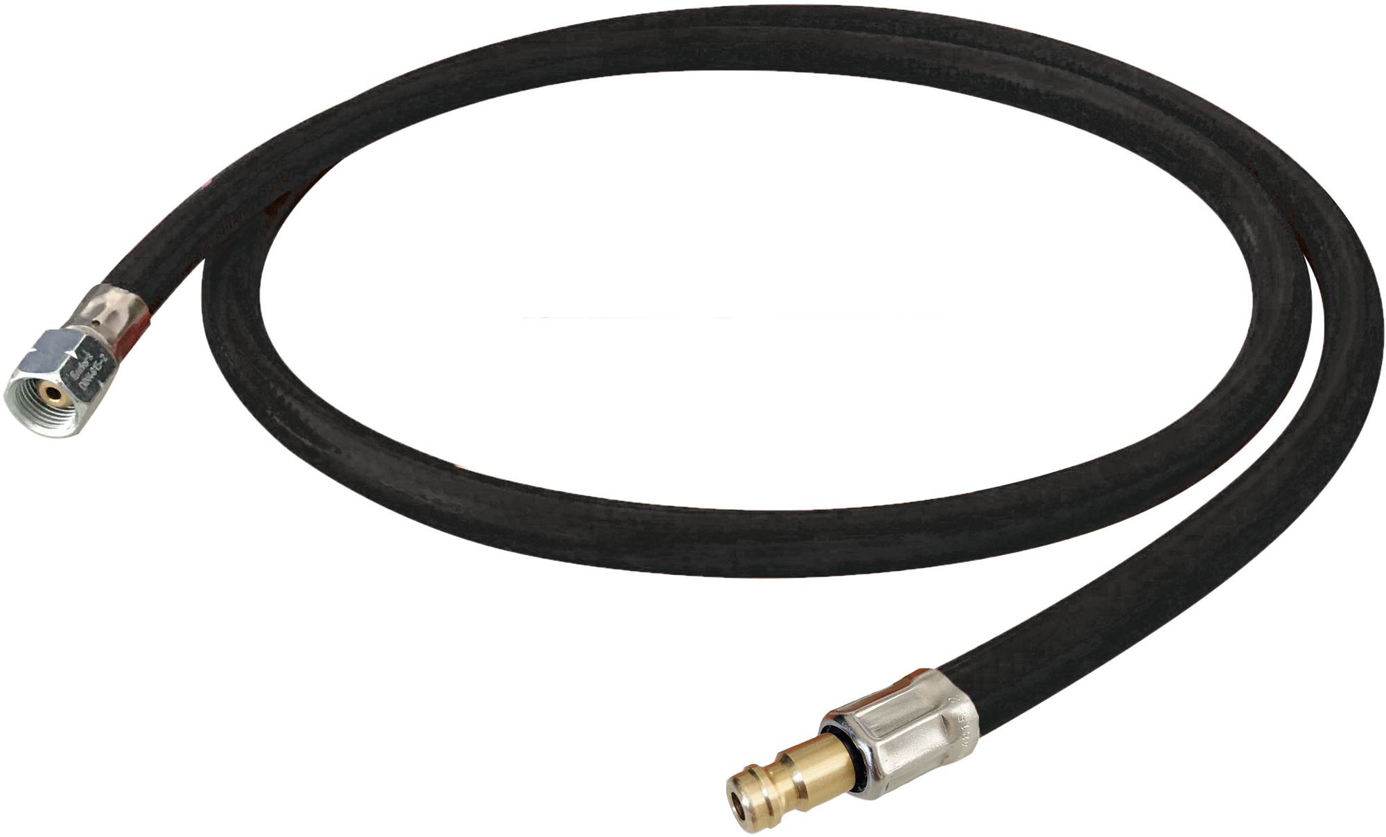 Gasslange caravan 150 cm G ¼" LH Ø 6,3 mm kuldebestandig Enders