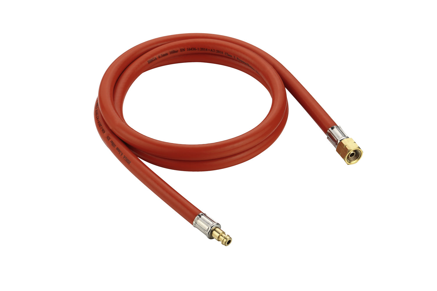 Gasslange med hurtigkobling for 30 mbar grill - Cadac oransje