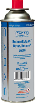 Gasspatron bajonett butan 227 g - Cadac forfra