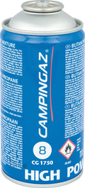 Gasspatron CG1750 butan/propan 175 ml skruventil forfra