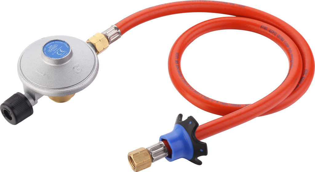 Gassregulator for gjengekartusjer 30 mbar EN417 - Cadac forfra
