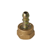 Gassregulator butan 28 mbar med sikkerhetsventil 1,3 kg/t - Favex bakside