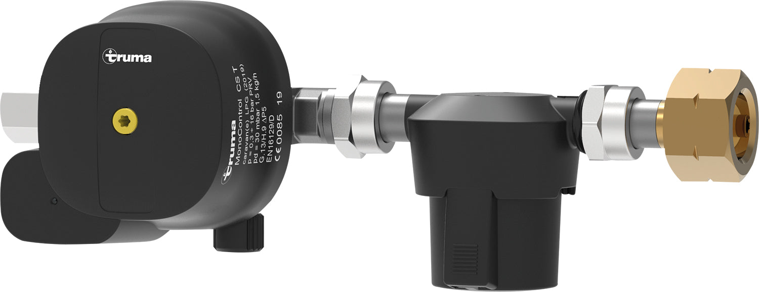 Gasstankregulator MonoControl CS T med gassfilter 30 mbar - Truma for gassregulering