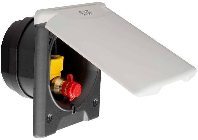 Gassuttak med magnetlukking 86x84 mm 340 g - FAWO bakside
