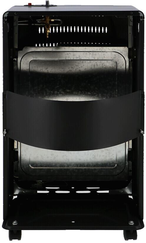 Gassvarmeovn MRK-100K 4,2 kW 30 mbar detalj av kontrollpanel