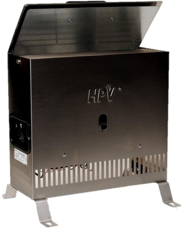 Gassvarmeovn SWH4000E veggmontert rustfritt stål 4 kW for camping