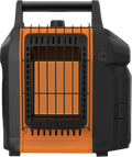 Gassvarmer CarryHeat 2,4 kW for gasskassett og propanflaske for campingbruk