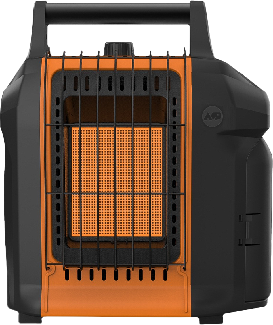 Gassvarmer CarryHeat 2,4 kW for gasskassett og propanflaske for campingbruk