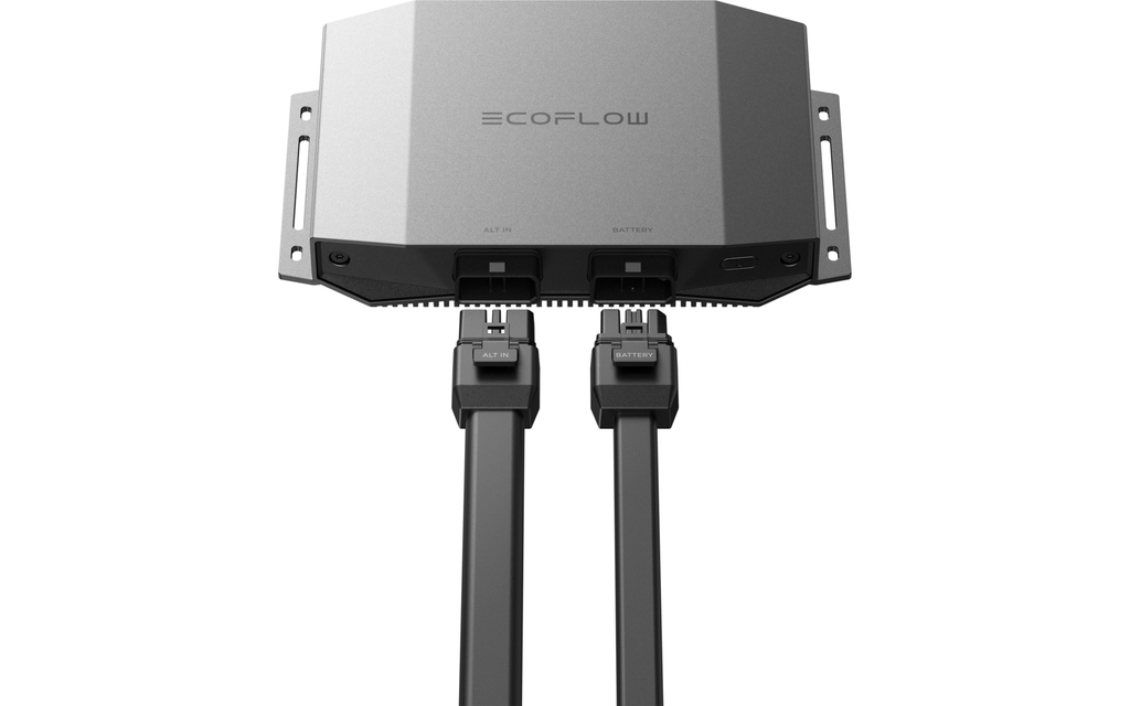 bilde av EcoFlow app som styrer Generatorlader 600W for powerstation under kjøring - EcoFlow