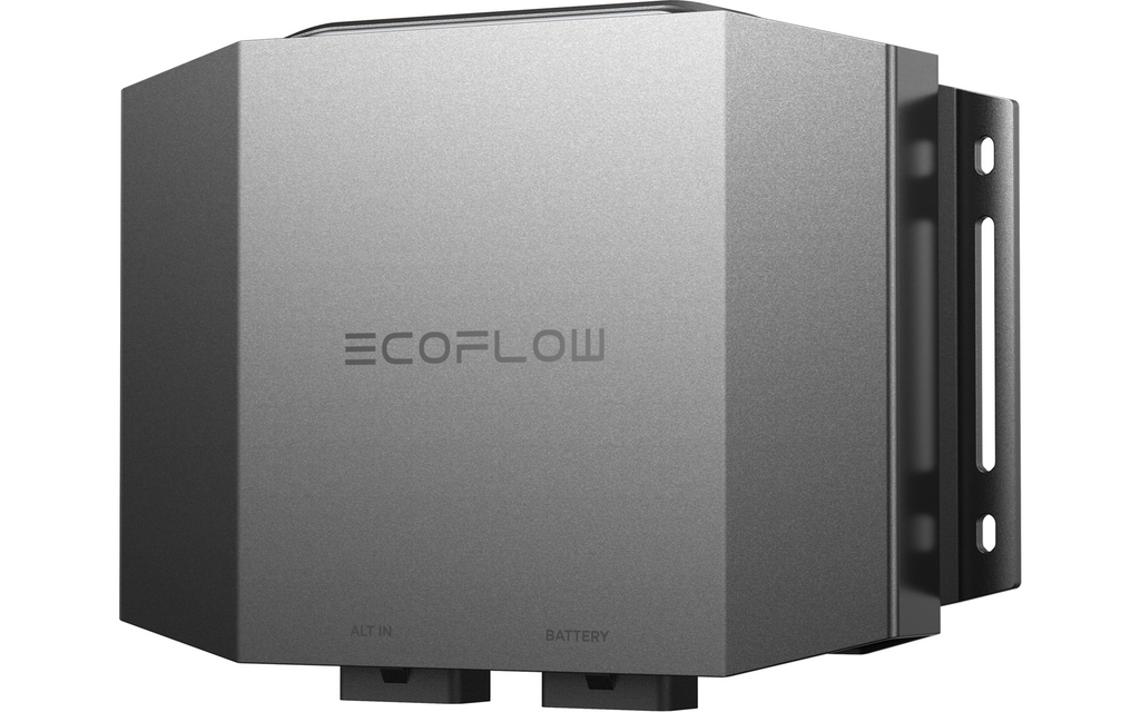 bakside av Generatorlader 600W for powerstation under kjøring - EcoFlow