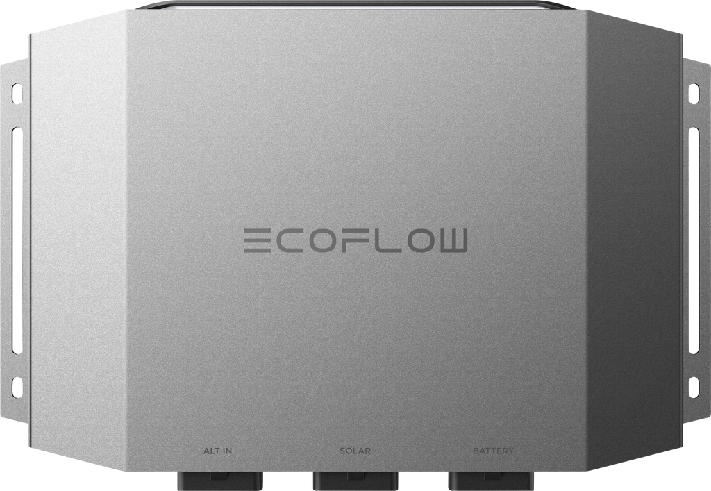 Generatorlader Plus 1000W med solinngang for powerstation EcoFlow forfra