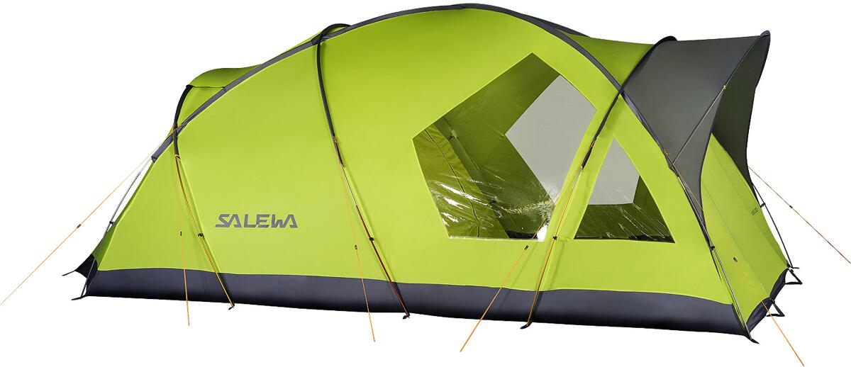 Geodettelt Alpine Lodge IV 4-personer 250x540 cm 14 kg fra front