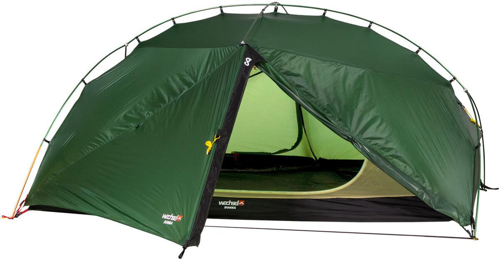 Geodettelt DONNA 2-persons 230x210 cm grønn forfra