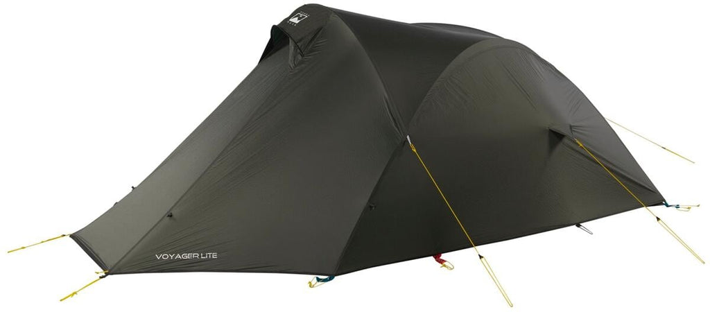 Geodettelt Voyager Lite 2-pers 295x116cm detalj av stoff