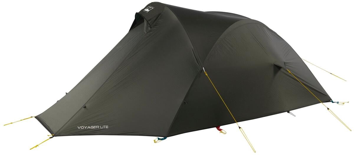 Geodettelt Voyager Lite 2-pers 295x116cm detalj av stoff
