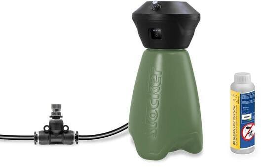 Geyser nebulisator kit 2 l med Nebuzan 200 ml forfra