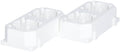Glass- og koppeholder Ø50-70 mm i kunststoff - Froli forfra