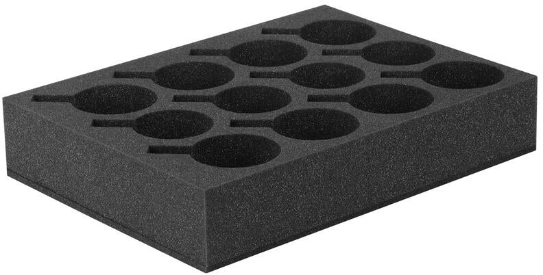 Glassholder for 12 kopper eller glass, hardskum 33x24,5 cm fra HABA