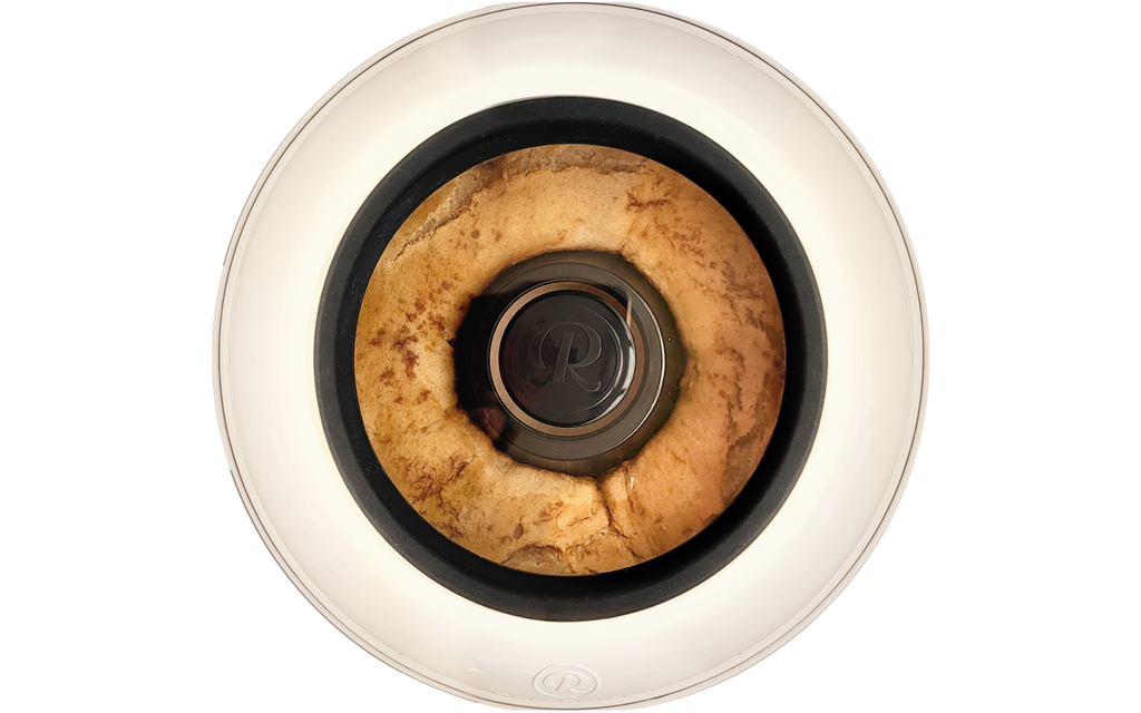 Detalj av Glasslokk RoadTop for campingovn 25 cm diameter