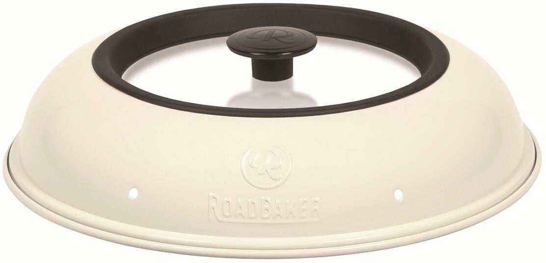 Glasslokk RoadTop Ø25 cm for campingstekeovn forfra