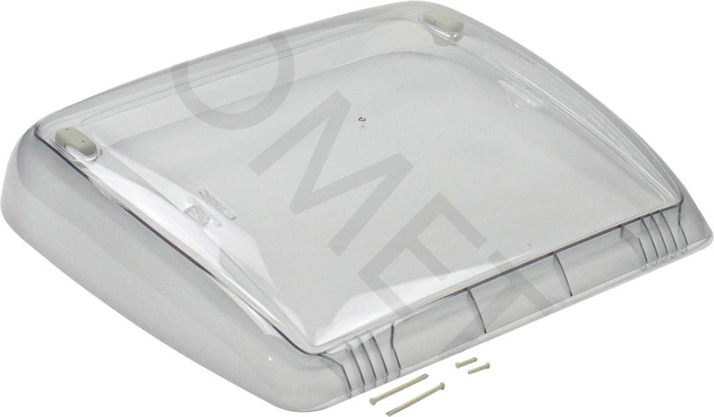 Glassplate for takluke 400 x 400 mm transparent/grå - Dometic forfra