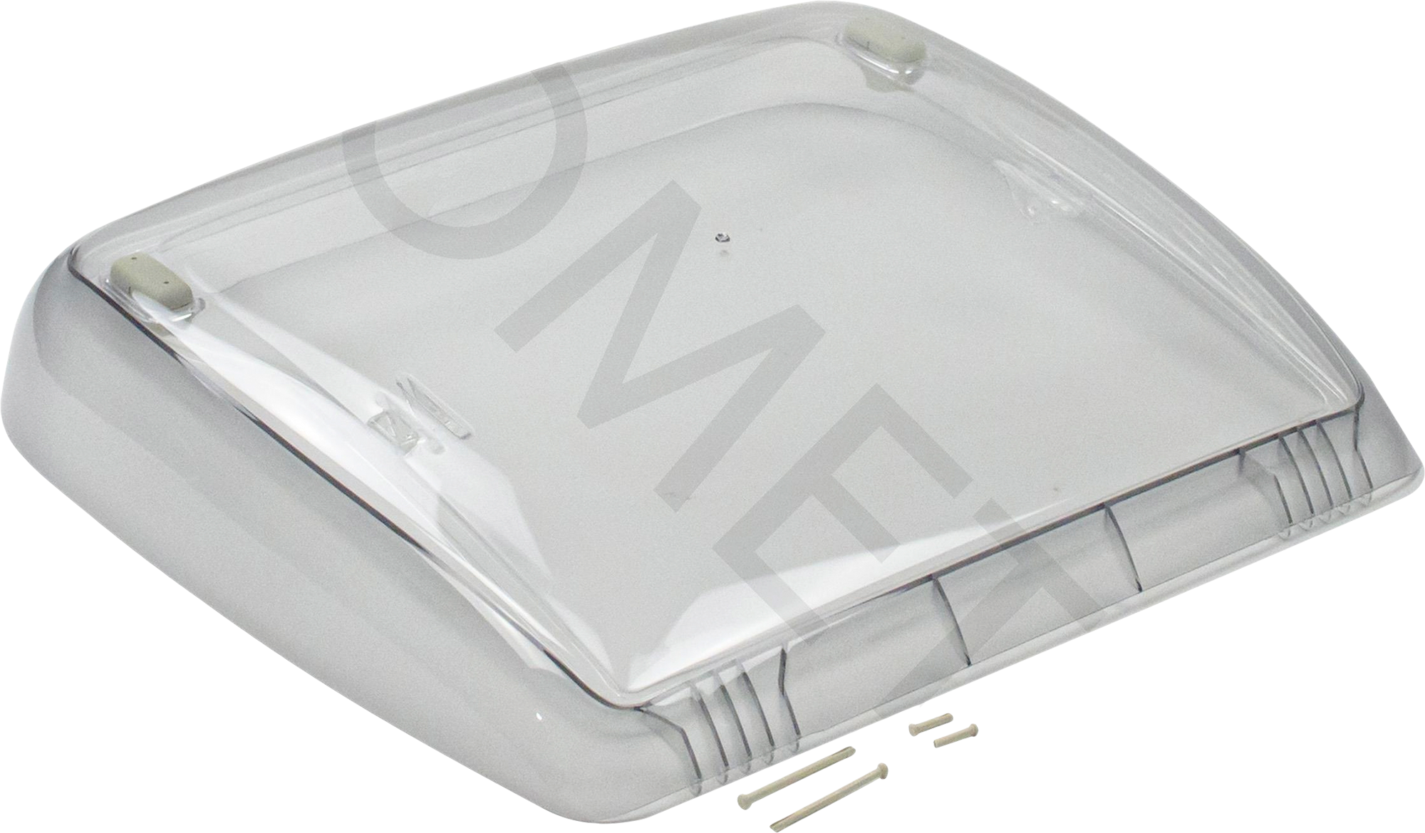 Glassplate for takluke 400 x 400 mm transparent/grå - Dometic forfra