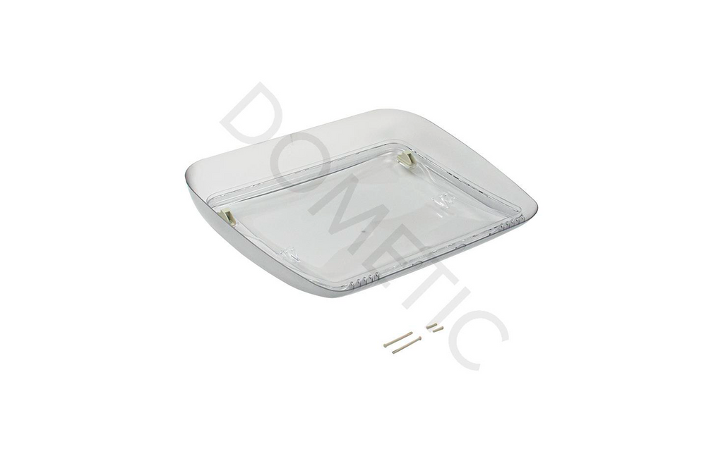 Glassplate for takluke 400 x 400 mm transparent/grå - Dometic detalj