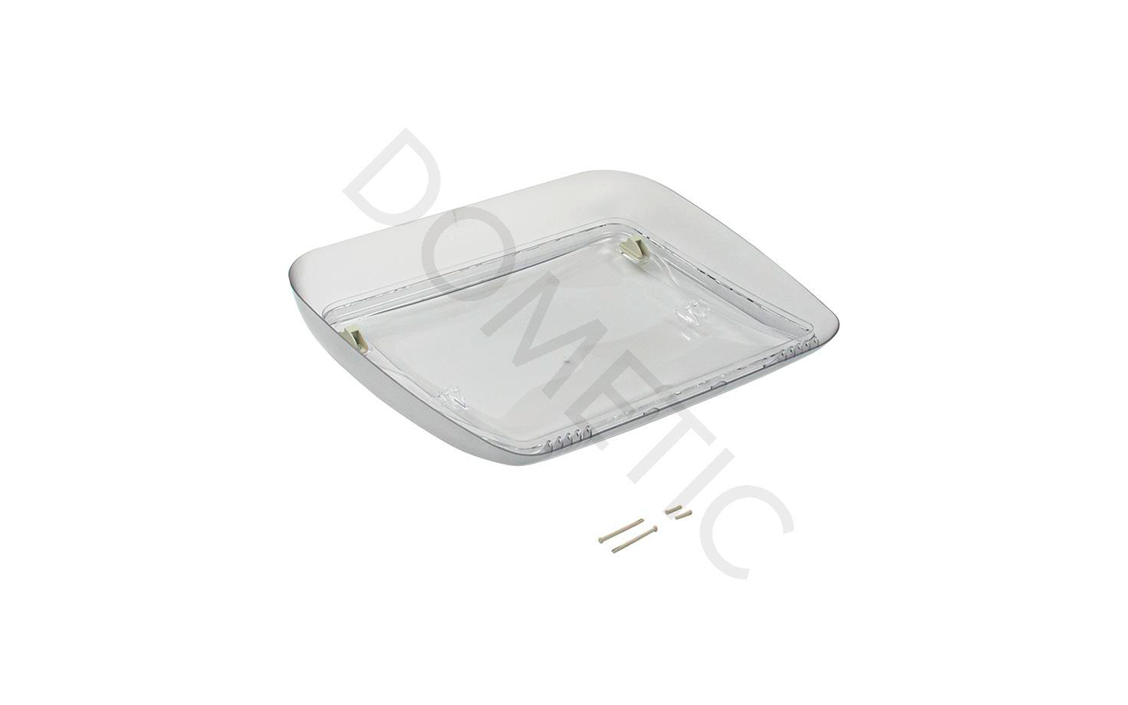 Glassplate for takluke 400 x 400 mm transparent/grå - Dometic detalj