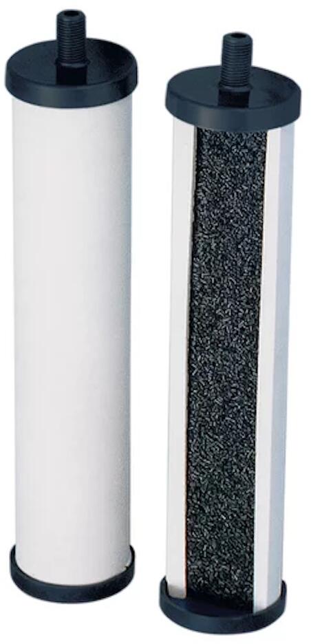 Gravidyn keramisk filterelement med aktivkull 250 mm Katadyn for rent vann