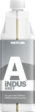 Gråvanntilsetning Indus Grey automatisk doseringsmodul fra Thetford forfra