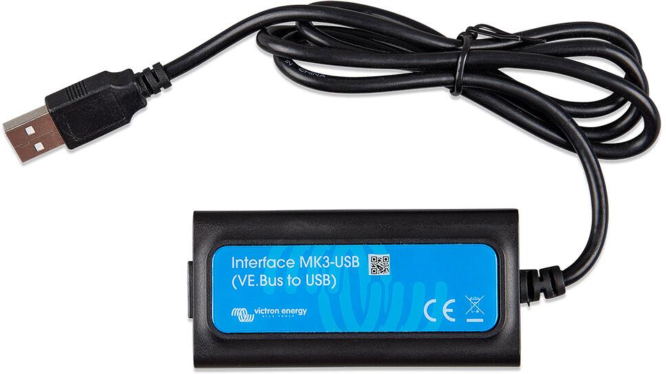 Grensesnittkabel MK3-USB VE.Bus til USB - Victron Energy forfra