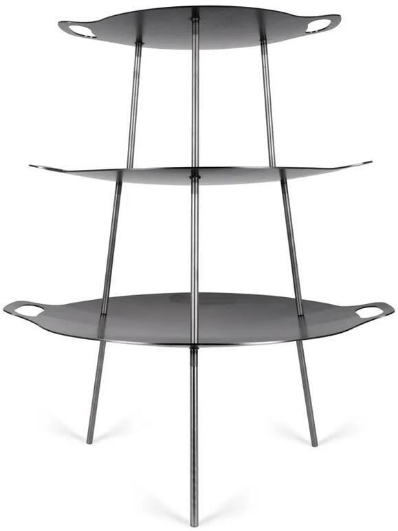 Grill- og bålpanne GFS56 stål 56 cm 7,1 kg forfra