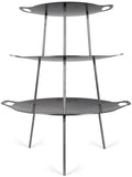 Grill- og bålpanne GFS56 stål 56 cm 7,1 kg forfra